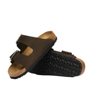 BIRKENSTOCK ARIZONA WB Sandale din piele mocca - Pantofi bărbați - 4
