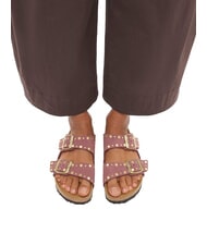BIRKENSTOCK ARIZONA RIVET Sandale din piele piper - Pantofi femei - 5