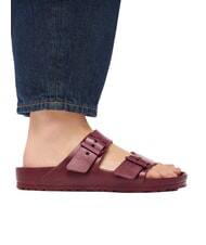 BIRKENSTOCK ARIZONA EVA Papuci de cauciuc zifandel - Pantofi femei - 6