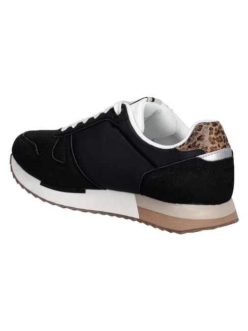 TYLERI Teniși pentru femei leopard negru - Pantofi femei