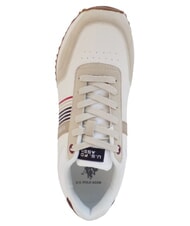 U.S. POLO ASSN. XIRIO Adidași alb-roșu - Pantofi bărbați - 3