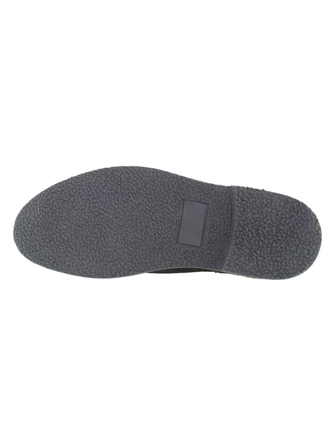 MUST Ghete din piele &icirc;ntoarsă aster - Pantofi bărbați