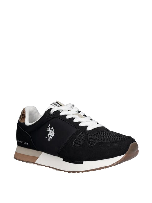 TYLERI Teniși pentru femei leopard negru - Pantofi femei