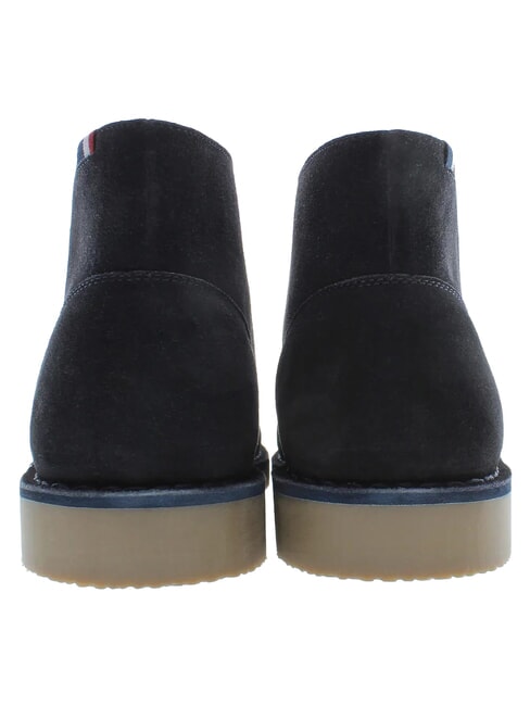 MUST Pantofi din piele &icirc;ntoarsă albastru medieval - Pantofi bărbați