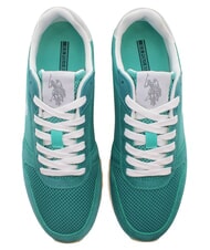 U.S. POLO ASSN. JAKE Teniși din piele mixtă verde bayou - Pantofi bărbați - 4