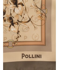 POLLINI FIORI2 Eşarfă flori maro2 - Eșarfe - 3