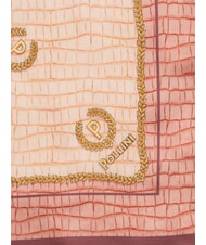 POLLINI CROCO LOGO Eşarfă crocus roz - Eșarfe - 4