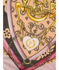 POLLINI HEARTS TWILL Eșarfă lanț roz - Eșarfe - 4