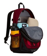 THE NORTH FACE HOT SHOT Rucsac de călătorie de 30L burgundycrush/laliguran/tnfblack - Rucsacuri pentru școală și timp liber - 5