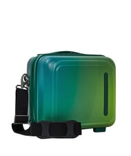 MANDARINA DUCK LOGODUCK+AURORA Trusă cosmetică rigidă cu curea de umăr cerul nopții - Truse de toaletă - 2