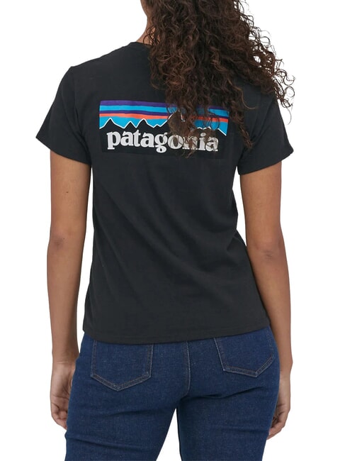 P-6 LOGO tricou negru - tricou