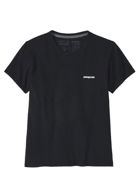 P-6 LOGO tricou negru - tricou