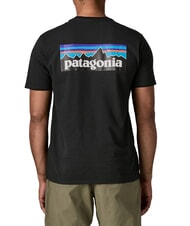 PATAGONIA P-6 LOGO Tricou cu m&acirc;necă scurtă negru - tricou - 2