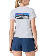 PATAGONIA P-6 LOGO tricou fibră albă - tricou - 2