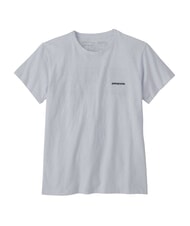 PATAGONIA P-6 LOGO tricou fibră albă - tricou - 3