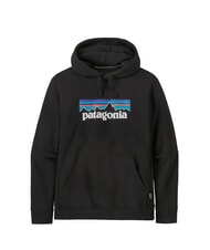 PATAGONIA P-6 LOGO Hanorac cu gluga negru - hanorace - 3