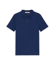 TRUSSARDI SLIM PIQUET Tricou polo cu m&acirc;necă scurtă Albastru marin - maiou Polo - 3