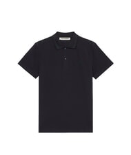 TRUSSARDI REGULAR Tricou polo din bumbac Albastru marin - maiou Polo - 3