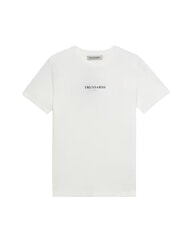 TRUSSARDI REGULAR LOGO Tricou cu m&acirc;necă scurtă alb optic - tricou - 3