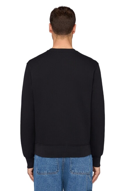 JERSEY Hanorac de bumbac negru - hanorace