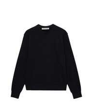 TRUSSARDI JERSEY Hanorac de bumbac negru - hanorace - 3