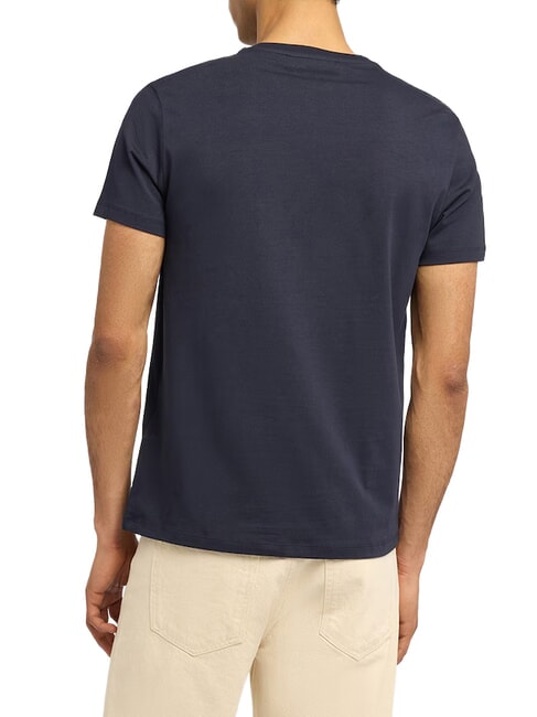 SLIM LOGO Tricou cu m&acirc;necă scurtă Albastru marin - tricou