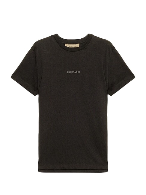 REGULAR LOGO Tricou de bumbac negru - tricou