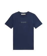 TRUSSARDI REGULAR LOGO Tricou cu m&acirc;necă scurtă Albastru marin - tricou - 3