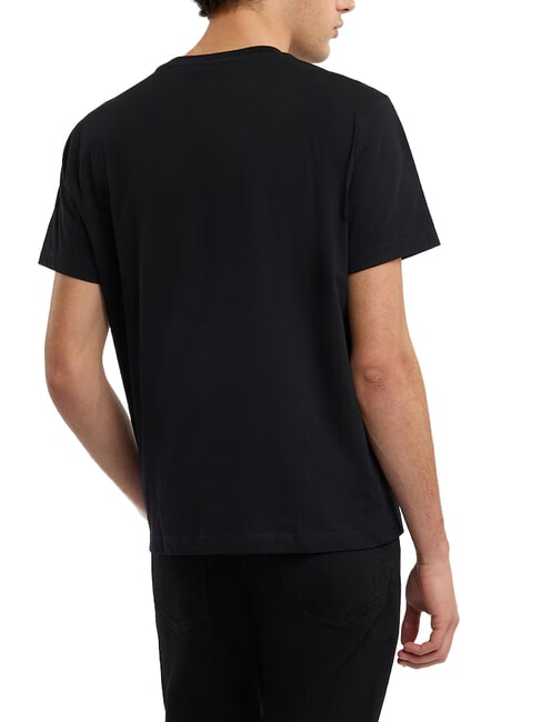 REGULAR LOGO Tricou cu m&acirc;necă scurtă negru - tricou