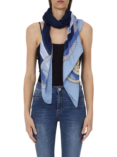 METAL Eşarfă denim deschis - Eșarfe