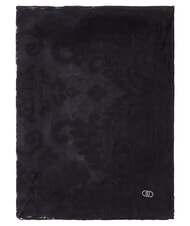 LIUJO PIZZO Eșarfă imprimată BLACK - Eșarfe - 2