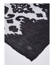 LIUJO PIZZO Eșarfă imprimată BLACK - Eșarfe - 3