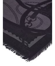 LIUJO LOGO Eşarfă BLACK - Eșarfe - 3