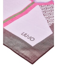 LIUJO FLOWER Eșarfă bloc merișor - Eșarfe - 3