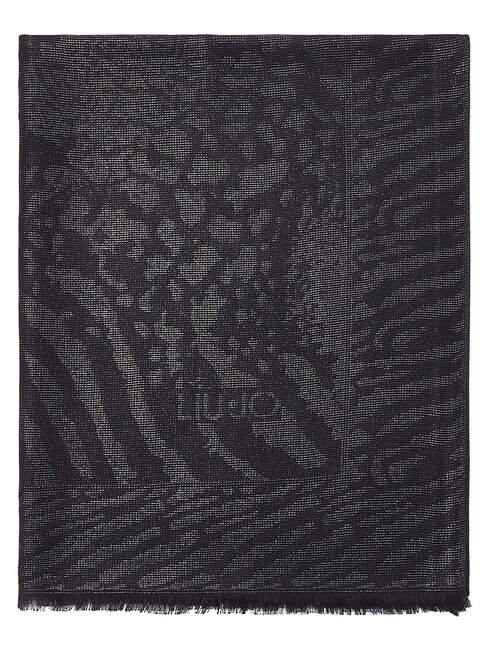 ANIMALIER Eșarfă imprimată BLACK - Eșarfe