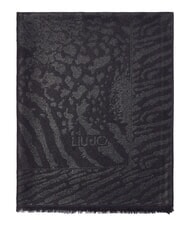 LIUJO ANIMALIER Eșarfă imprimată BLACK - Eșarfe - 2