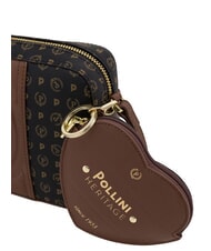 POLLINI HERITAGE Geantă de umăr mini negru maro - Genți femei - 5