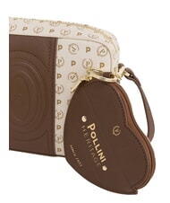 POLLINI HERITAGE Geantă de umăr mini fildeș maro - Genți femei - 5