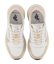 U.S. POLO ASSN. SENEKA Adidași alb-roz deschis - Pantofi femei - 4