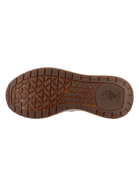 SENEKA Adidași nucă pecan prăjită &icirc;n alb - Pantofi femei