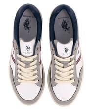 U.S. POLO ASSN. FABBRY Adidași alb-gri deschis - Pantofi bărbați - 4
