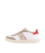 U.S. POLO ASSN. CAMPY Adidași alb-roșu - Pantofi bărbați - 2