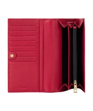 POLLINI HERITAGE Portofel mare cu suport pentru carduri negru roșu - Portofele femei - 3