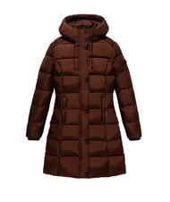 REFRIGIWEAR LADY LONG HUNTER Jachetă lungă cu puf cafea - Jachete de puf pentru femei - 4