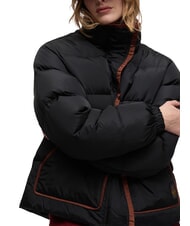 REFRIGIWEAR LORY Pilotă umplută cu puf negru - Jachete de puf pentru femei - 3