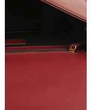 PINKO LOVE ONE SLOUCHY Geantă de umăr coacăze intense - aur antic - Genți femei - 4