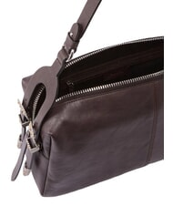 PINKO 24 CLASSIC Geantă de umăr Amestec maro Marasca, galvanizat. - Genți femei - 4