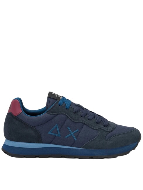 TOM SOLID Adidași albastru marin/borduriu - Pantofi bărbați