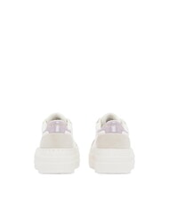 ARMANI EXCHANGE JANE Teniși cu talpă &icirc;naltă alb-gălbui+balet - Pantofi femei - 3