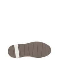 ARMANI EXCHANGE ACTION Tenisi din piele alb-gălbui+șoim - Pantofi bărbați - 5
